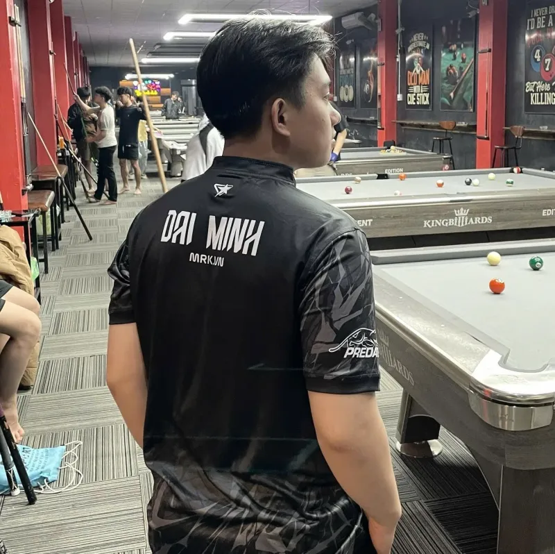 Hội viên Mr.K mặc áo thi đấu